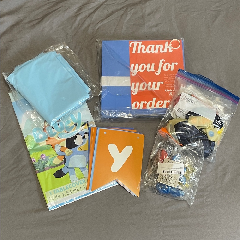 Bluey Party Supplies